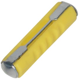 SeKi Torpedo Fuses 5A Yellow Thermoplastic Pack of 25