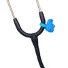 Stethoscope Charms Clip - Crocodile Smile Blue - Medical Gift