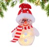 Christmas Decoration Light, LED Christmas Decor, Transparent Holiday Doll Christmas