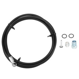 Bike Brake Hose DIY Colorful Connection Inserts Bike Hydraulic Disc Brake Hose Kit for FORMULA R1 R1R RR1 Oil Disc 2m Silver