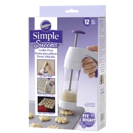 Wilton Simple Success Cookie Press, 13-Piece