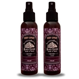 Black Canyon Coconut Rum Scented Body Spray, 4 Oz (2 Pack)