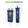 9 in 1 Multifunctional Rechargeable Network Cable Tester NF-8508, RockyMars