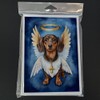Caroline's Treasures Dachshund My Angel Greeting Cards Pack of 8