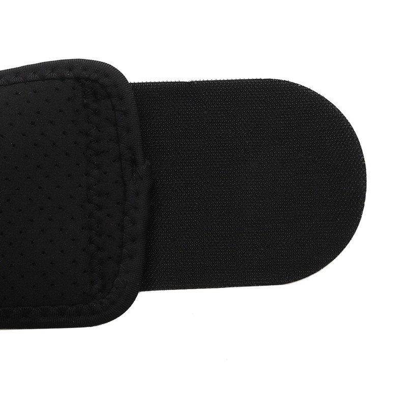 Breathable Adjustable Sacroiliac Lumbar Support Belt Black M