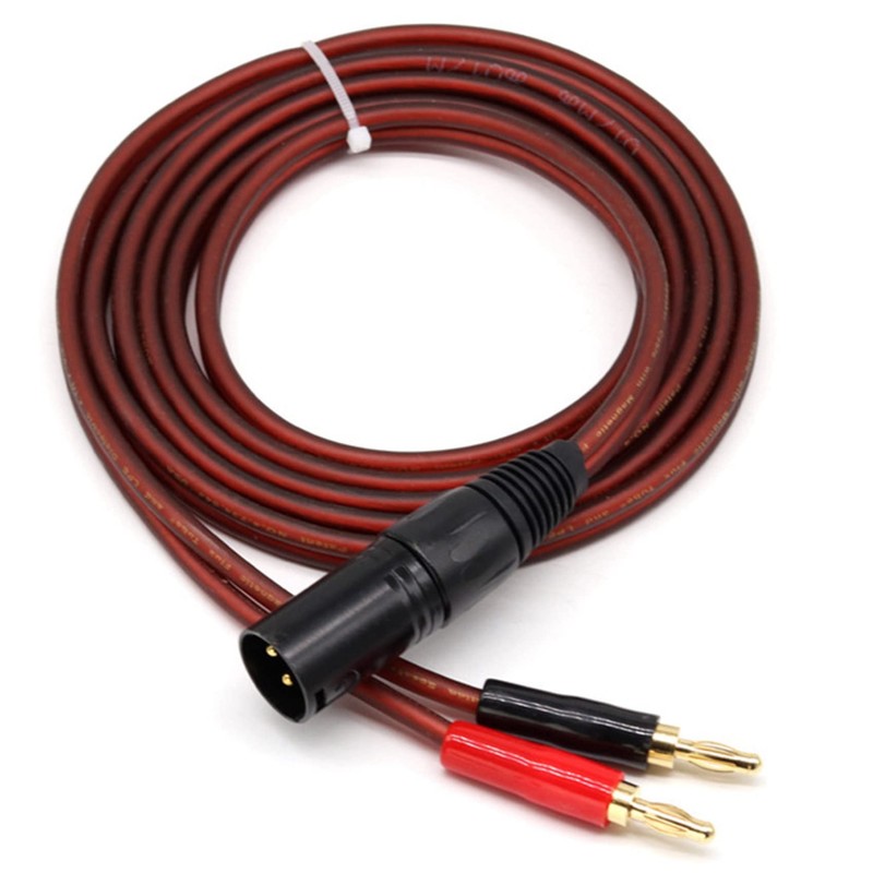 2X XLR to Banana Speaker Cable,XLR 3 Pin Female to