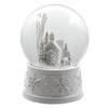100MM White Christmas Snow Globe from The San Francisco Music