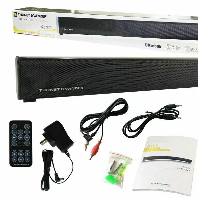 Thonet and Vander GUT Sound Bar Bluetooth 120W Speaker Home