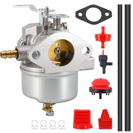 632334A Carburetor Compatible with Tecumseh 8hp 9hp 10hp 5hp Hmsk80 Hmsk100 Hm80 Engines 632334 Craftsman Chipper Shredder MTD Toro 521 Ariens Yard Machines Snowblower