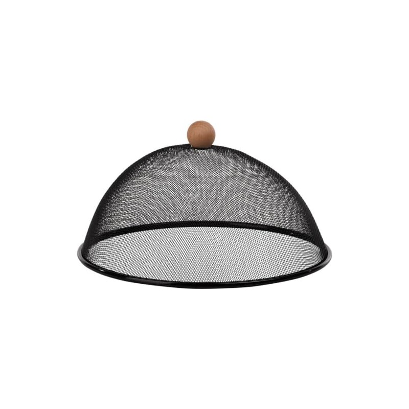 Esschert Design Metal Food Cover Dome Black Stainless Steeel Mesh