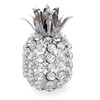 TOLIDA Sparkly Crystal Pineapple Fruit Ornament Artificial Fruit Sculpture Figurine