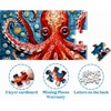 Mosaic Octopus Puzzles for Adults 1000 Pieces, Ocean Octopus Animals