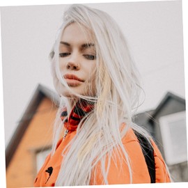 NOLITOY Real Hair Set 30pcs Human Hair Testing Samples 9 Degree Color Scale for Salon Use