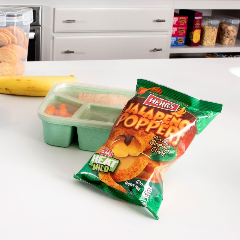 Herr's Jalapeño Poppers Flavored Cheese Curls - Made with Cheddar
