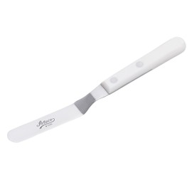 Ateco Offset 4.5-Inch Stainless Steel Blade, Plastic Handle, Dishwasher Safe Icing Spatula