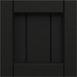 Ekena Millwork ECCBFBL Shutter Samples, Black