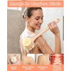 Cepillo de Silicona para Cuerpo Doble Cara wuysgay (2 Pzas)