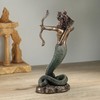 Veronese Design 6 1/8 Inch Furious Medusa Shooting Arrow Resin