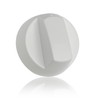 First4spares Universal White Knobs for All Ovens, Cookers and Hobs