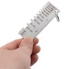 2 Pcs Stainless Steel Metal Sheets,Welding Thickness Wire Measuring Tool,Wire