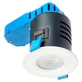 Deta L1701WH4 IP65 LED Fire Rated Downlight Dimmable 5W Cool White (White)