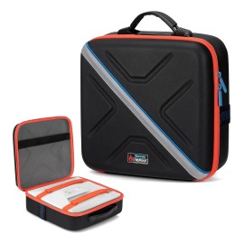 Estuche Rígido Bolsa Protectora Para Starlink Antena Satelital Mini Lgnífugo Resistente A Salpicaduras A prueba De Golpes, Con Forro Personalizado Apto Para Autocaravana y Camping Bosynoy Negro