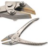 Parallel Action Flat Nose Pliers with Brass Jaws Jewellery Making