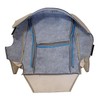 NLQR Front Passenger Side Bottom Seat Cover Tan Replacement Microfiber