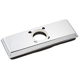 Delta Faucet RP61840 Dryden Two Hole Escutcheon, Chrome