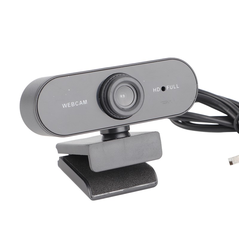 Webcam USB Camera Builtin Microphone Computer Accessory for Live Broadcast