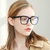PANNER 2Pack Oversized Blue Light Blocking Glasses for Women Men