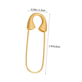 MOKKHNB 10piezas Pasadores De Seguridad Metálicos para Manualidades Y Joyería Alfileres Decorativos para Broches Y Accesorios para DIY Y Diversas Ocasiones