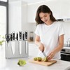 Kirumie Magnetic Knife Holder, Stainless Steel Magnetic Knife Block with