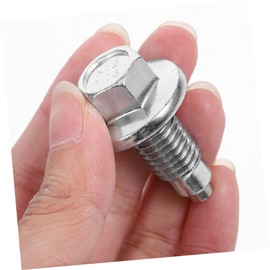 Alipis Oil Drain Plug Transmission Bolt Magnetic Car Part Easy Install High-temperature Resistant Sealing Ring Included