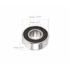 New 02-04-0033 Ball Bearing, Peer 605RS 2780-20 2781-20 2783-20 2872-20