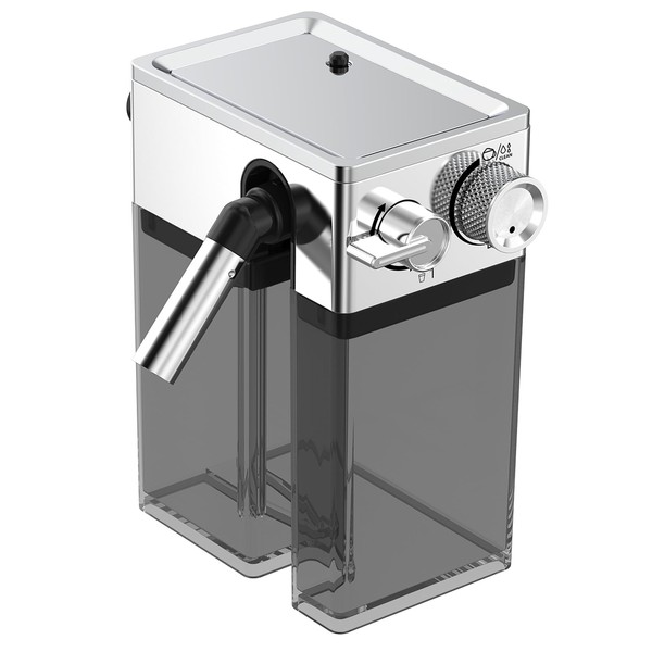 MAttinata Espresso Machine Milk Tank, Automatic Milk Frother for Cappuccino