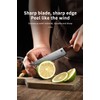 ARTIDGE 4.7" Utility Knife Damascus Steel Multi-Purpose Chef Knife -