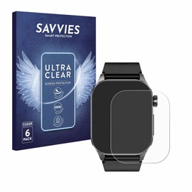 Savvies Pack of 6 Screen Protectors for Kardena Care Pro 4 Modern Screen Protector Ultra Transparent