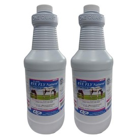 SU-PER Bye Fly Natural for Horses (1 Quart (2 Pack))