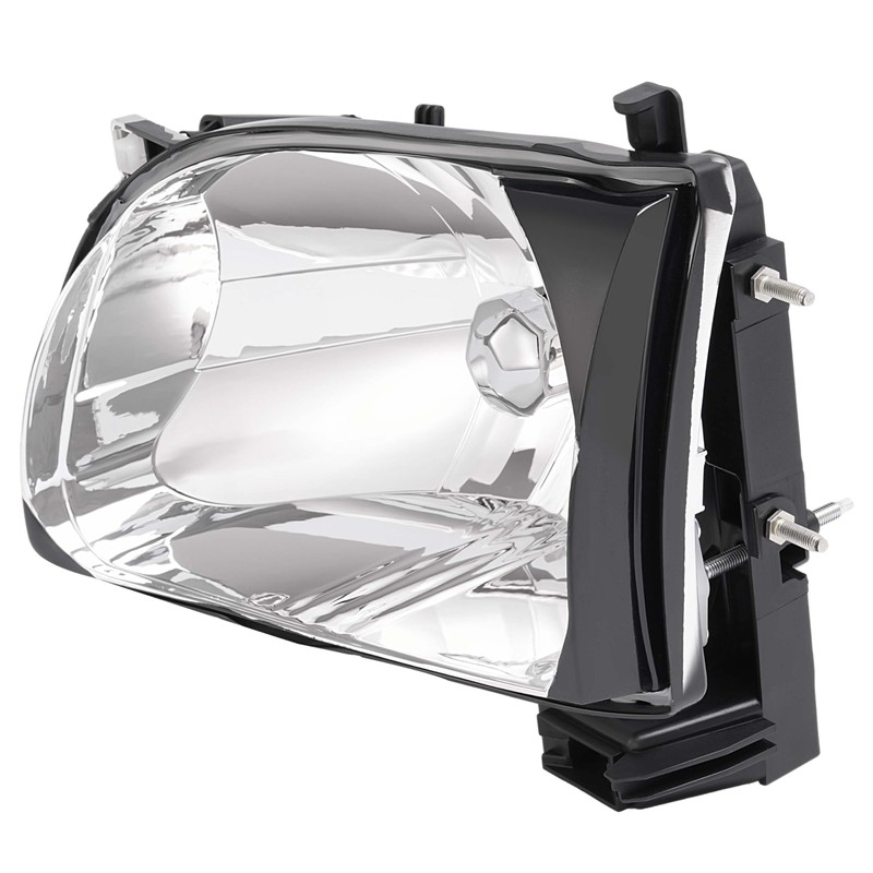 HECASA Pair Headlights w/Bulbs Compatible with 2001-2004 Toyota Tacoma Halogen