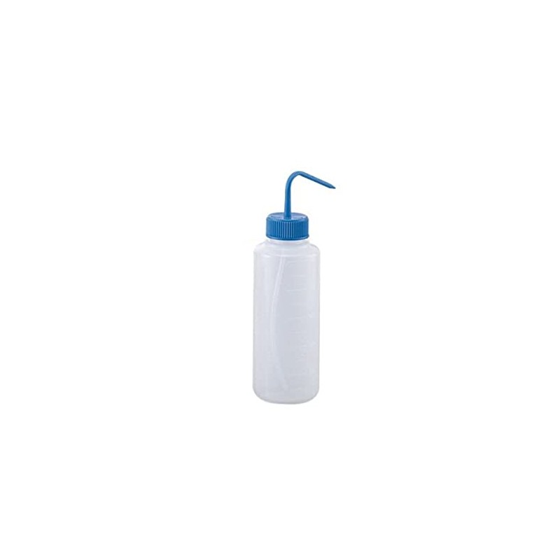 As One Cleaning Bottle Colorful Barrier Wide Mouth Blue 1L