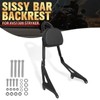 Detachable Backrest Sissy Bar Replacement for Yamaha Stryker XVS1300 XVS