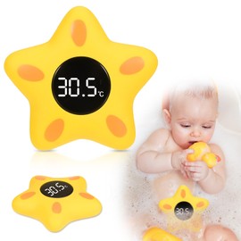 Bath Thermometer Digital Baby,Water Temperature Thermometer,Bath Temperature Thermometer,Newborn Floating Toy,High-Precision Measurement,Baby Bath Thermometer Newborn With Led,Baby Thermometer Room