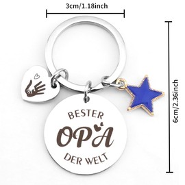 Grandpa Gift, Grandpa Gifts, Father's Day Gift, Grandpa, Gifts for Grandpa, Best Grandpa Gift, Grandpa Gifts, Birthday, Keyring Grandpa, Gift Ideas for Grandpa from Grandson, grandpa keychain