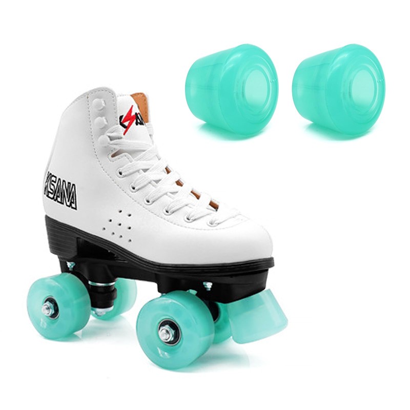 shirylzee 2 Pcs Roller Skates Brake Stopper, Rubber Compound Roller