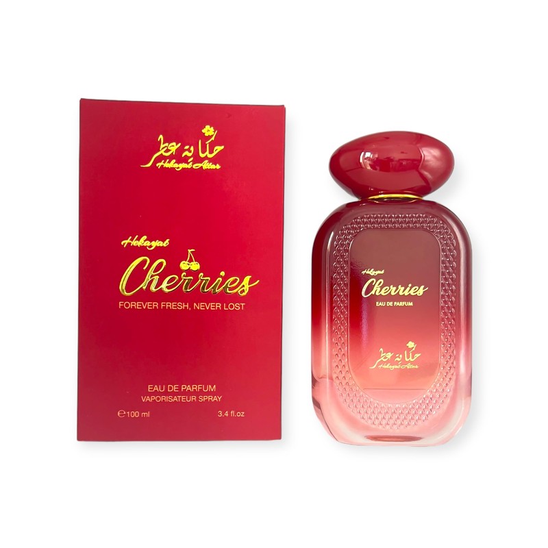 HEKAYAT ATTAR Cherries Perfume Eau De Parfum 100 ML (3.4
