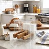 Vesici 1 Pcs Plastic Utensil Dispenser Acrylic Utensil Holder Cutlery