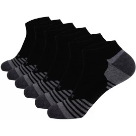 joynee joynée Men's 6-pack Athletic no show Low Cut Socks 10-13 US for shoes 6-12 US