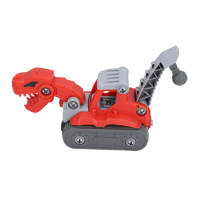 Kids DIY Vehicle Assemble Toy Imagination Development Dinosaur Transformation Car