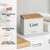 Waratah Designs Magnetic Lint Bin for Laundry Room - Compact